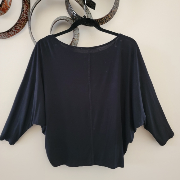 Elegant Black Women's Top - Picture 4 of 5